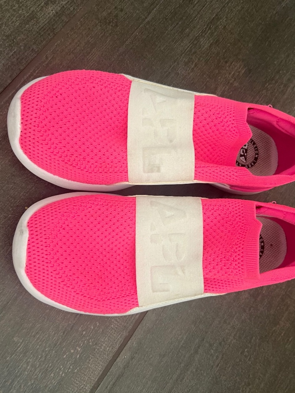 APL shoes pink
